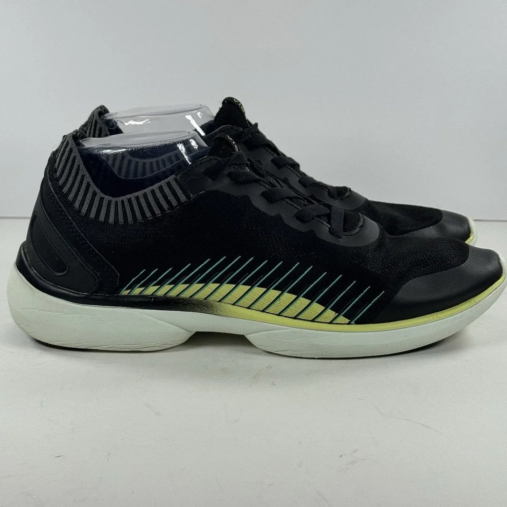VIONIC Embolden Knit Athletic Running Shoes Black Yellow Women's Size‎ 9.5